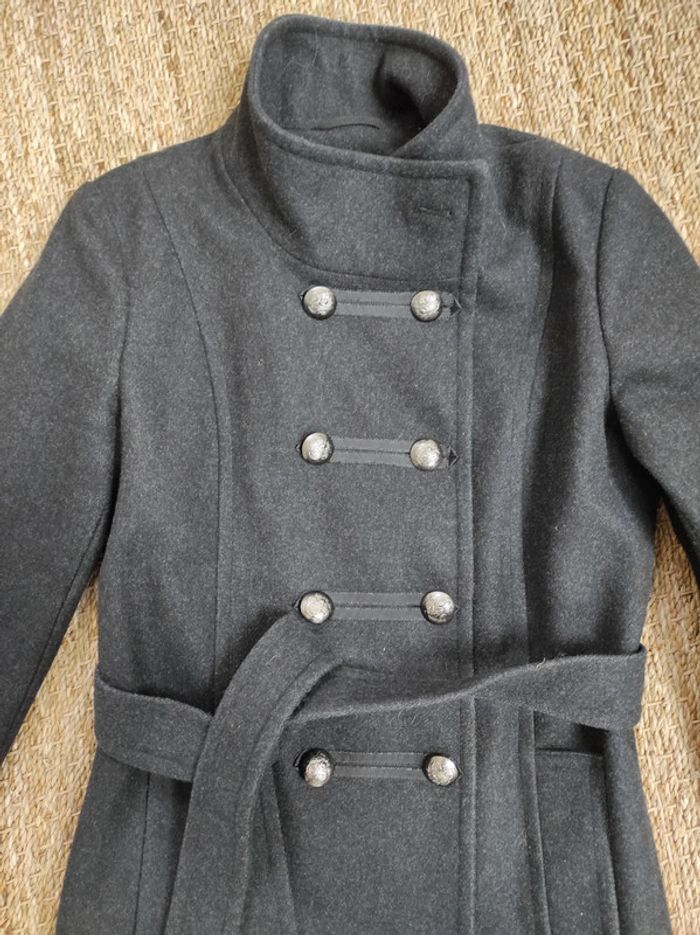 Manteau laine 1,2,3.. t40 - photo numéro 3
