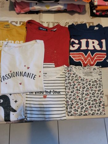 Lot vêtements fille