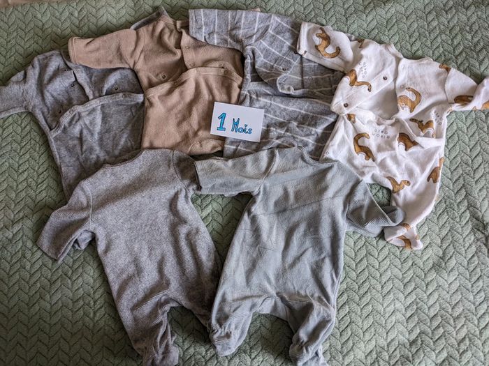 Lot pyjamas velours - photo numéro 2