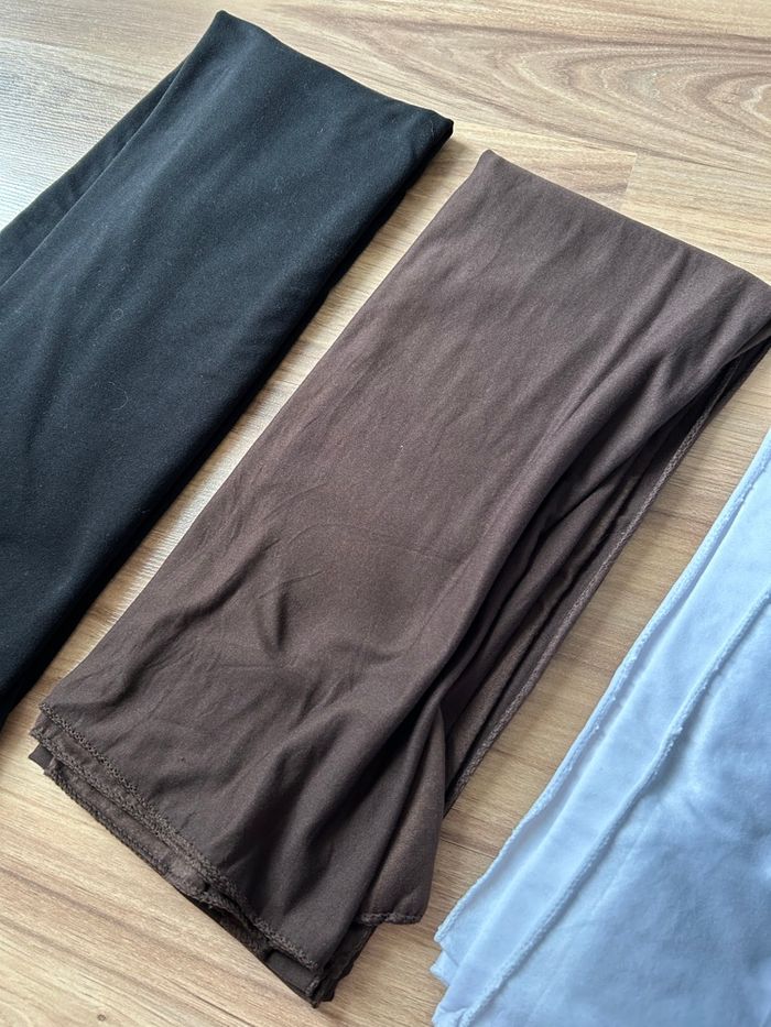 Lot de 3 voiles / hijabs Jersey Boutique Indépendante - photo numéro 4