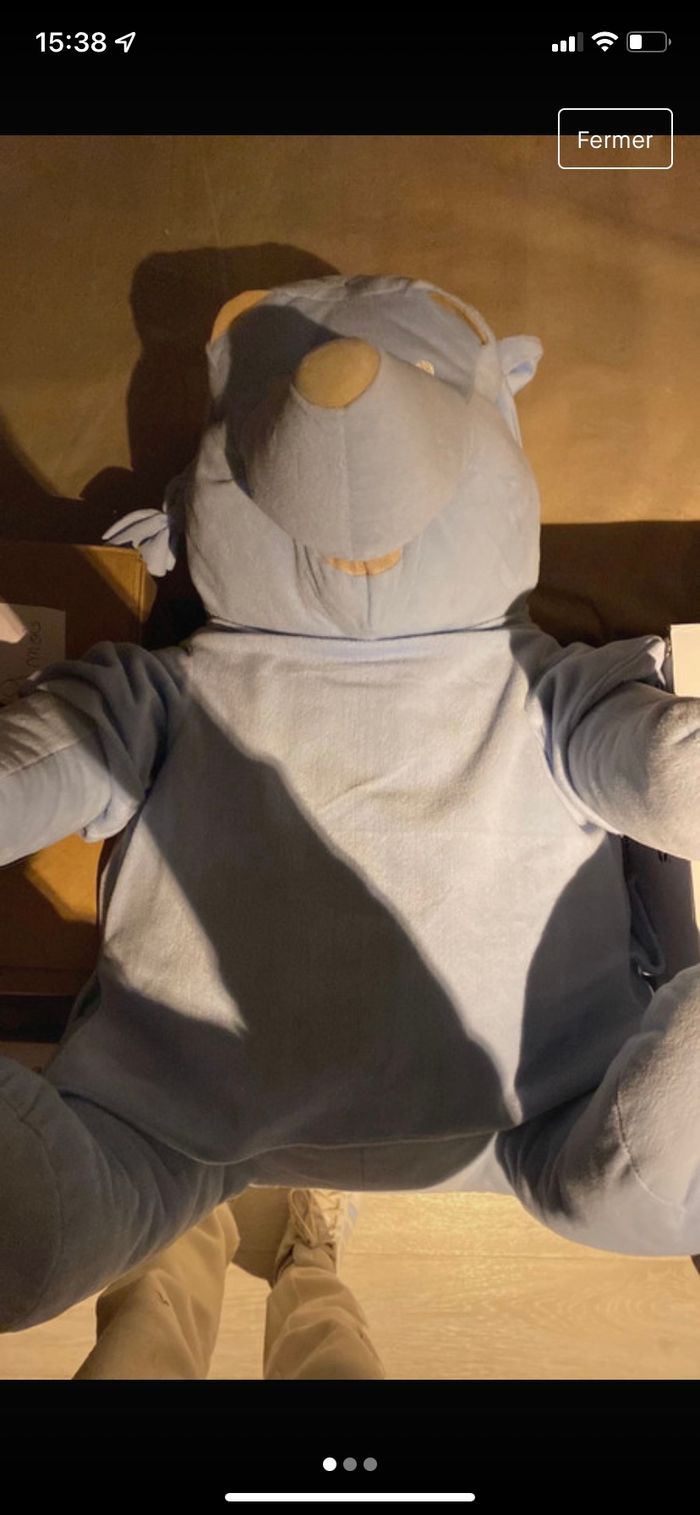 Grosse peluche Winnie