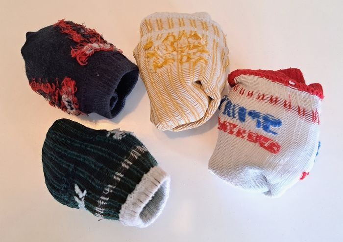 Lot de 4 chaussettes garçon p.27-30 BE - photo numéro 6