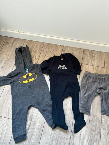 Lot pyjamas garcon
