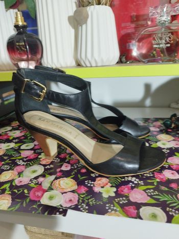 Chaussures a talons san marina noir