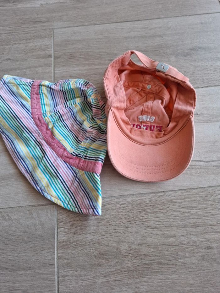 Lot chapeau casquette fille - photo numéro 2