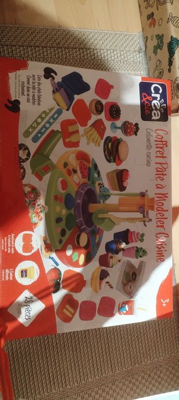 Coffret pâte à modeler cuisine