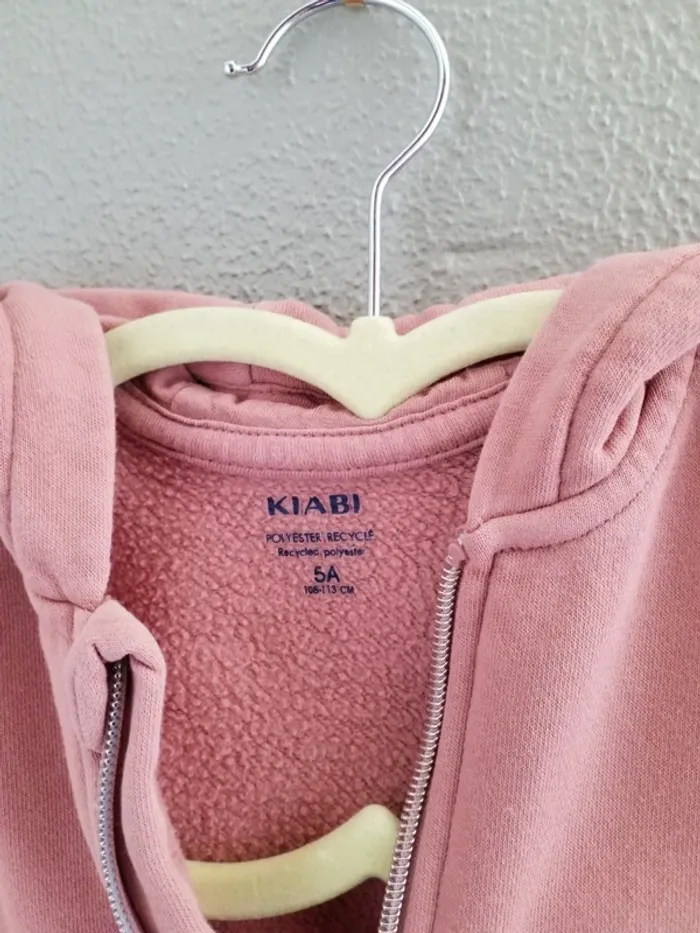 Sweat zippé 5 ans - photo numéro 2