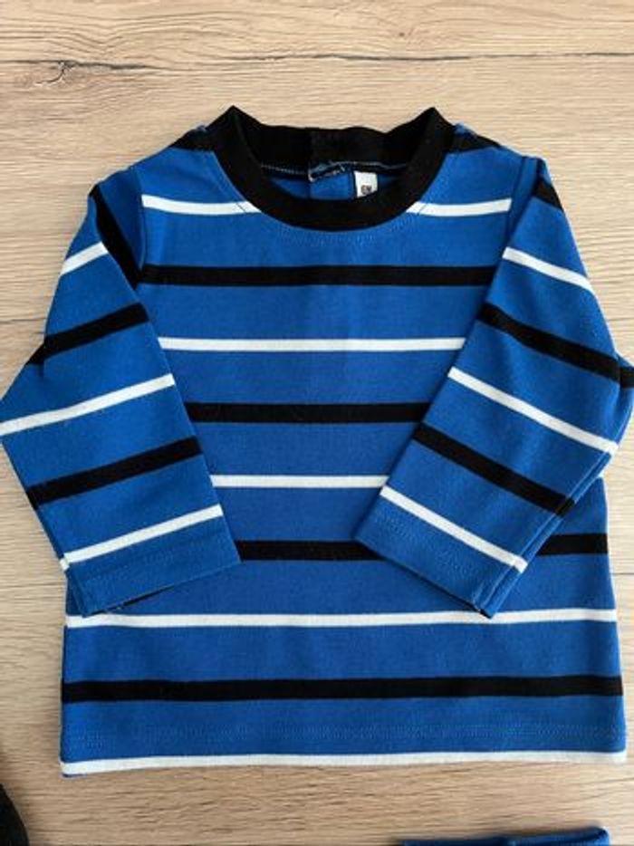 Ensemble à rayures bébé - photo numéro 3