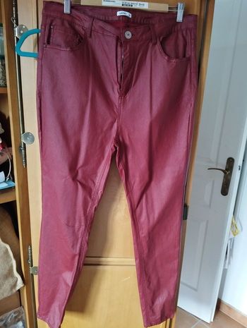Pantalon femme sky bordeaux 