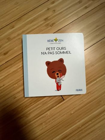 Livre - Bébé Zen Petit ours n’a pas sommeil