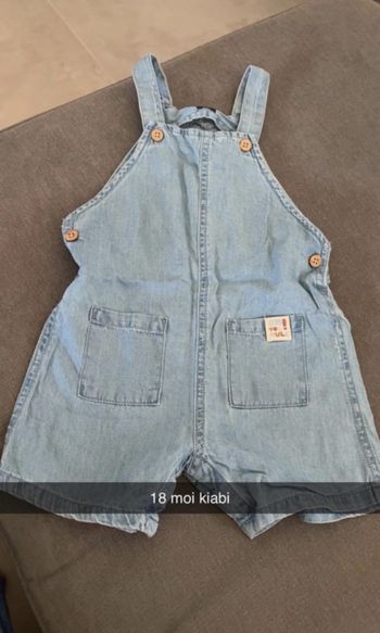 Salopette garçon 