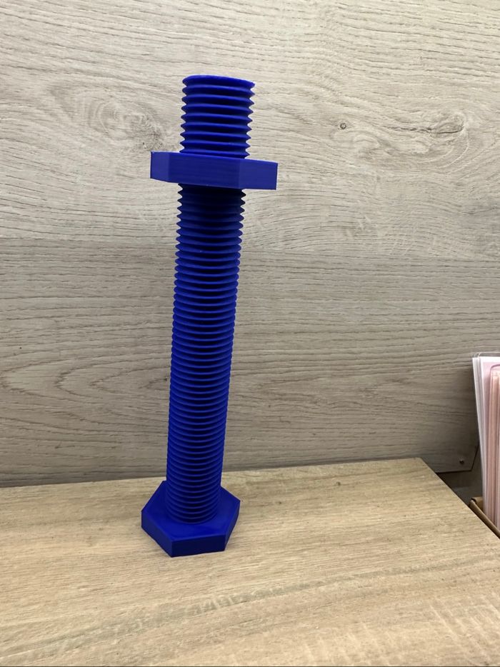 Vis et son écrou type montessori - photo numéro 3