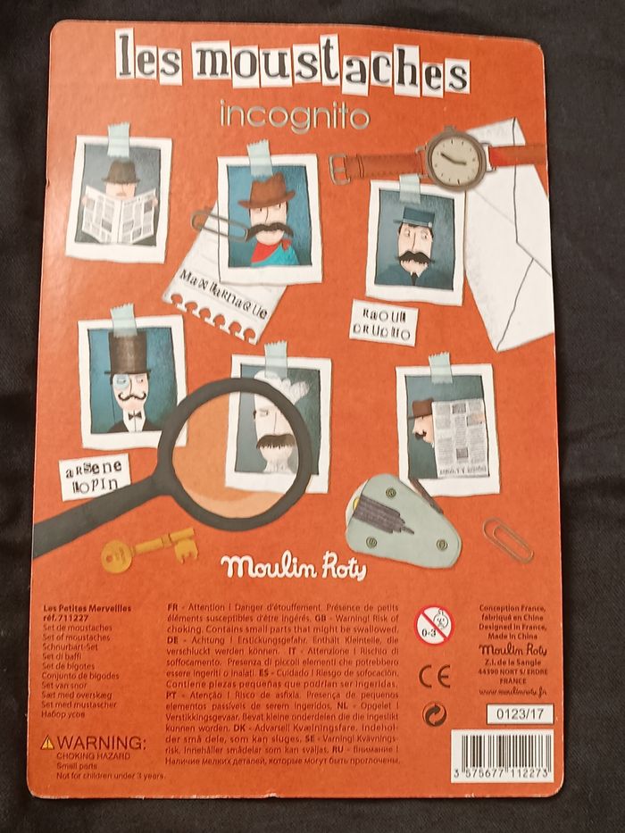 moustaches Moulin Roty - photo numéro 5
