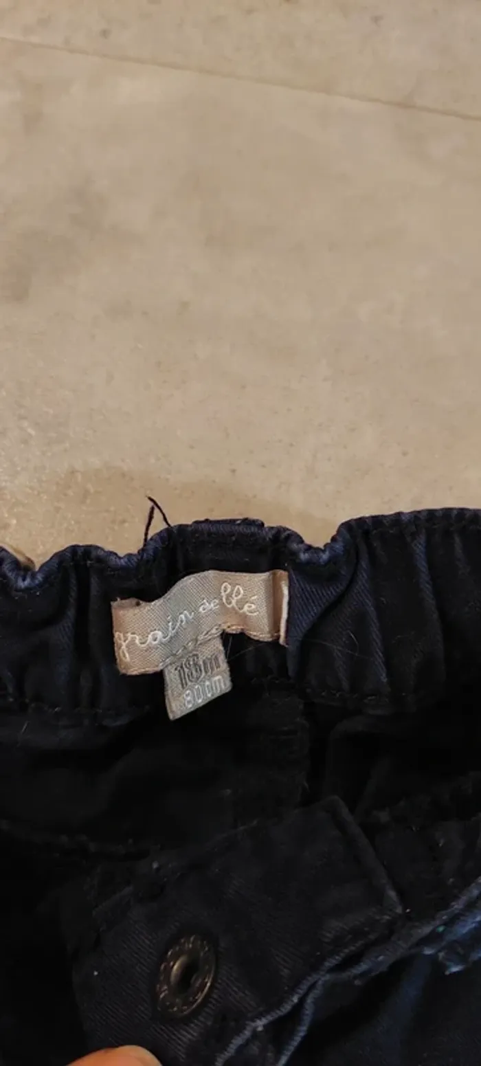 Pantalon grain de blé 18 mois - photo numéro 4