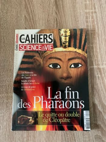 Magazine les cahiers de science & vie la fin des pharaons