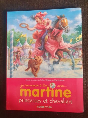 Livre Martine Princesses et Chevalier