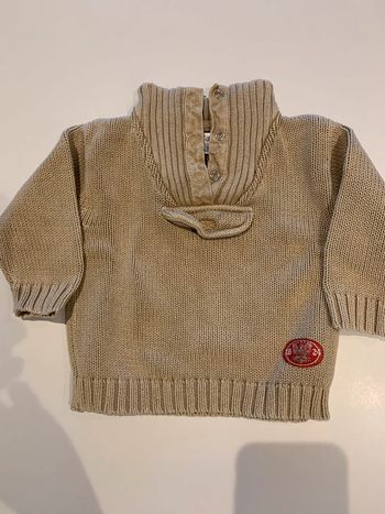 Pull camionneur 6 mois bébé garçon
