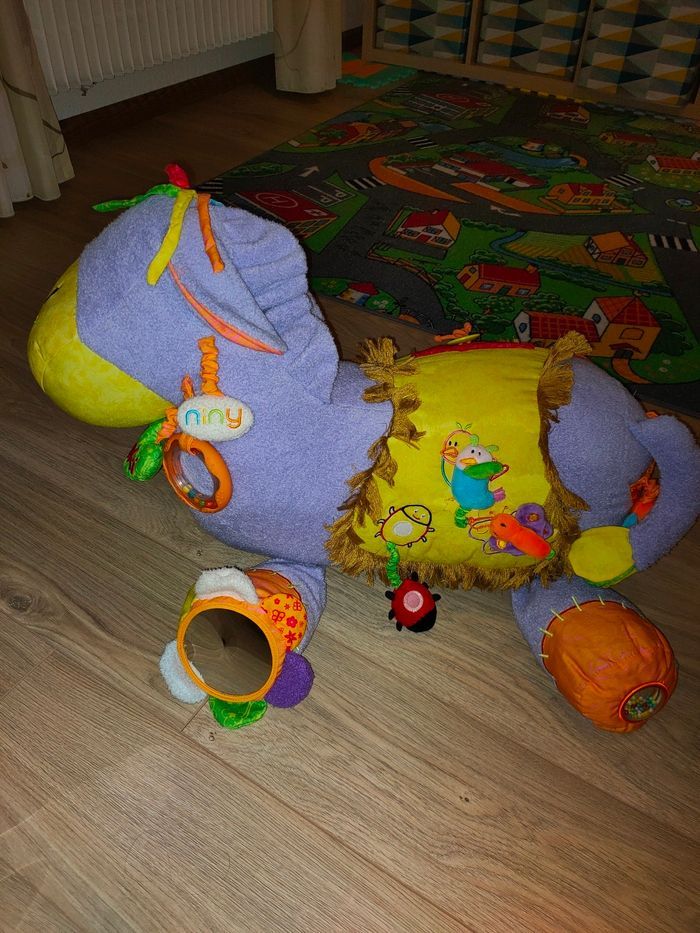 Maxi peluche d'éveil Laki l'âne - photo numéro 3