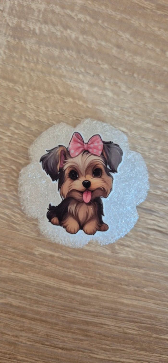Broche/ pin's chien Yorkshire - photo numéro 6