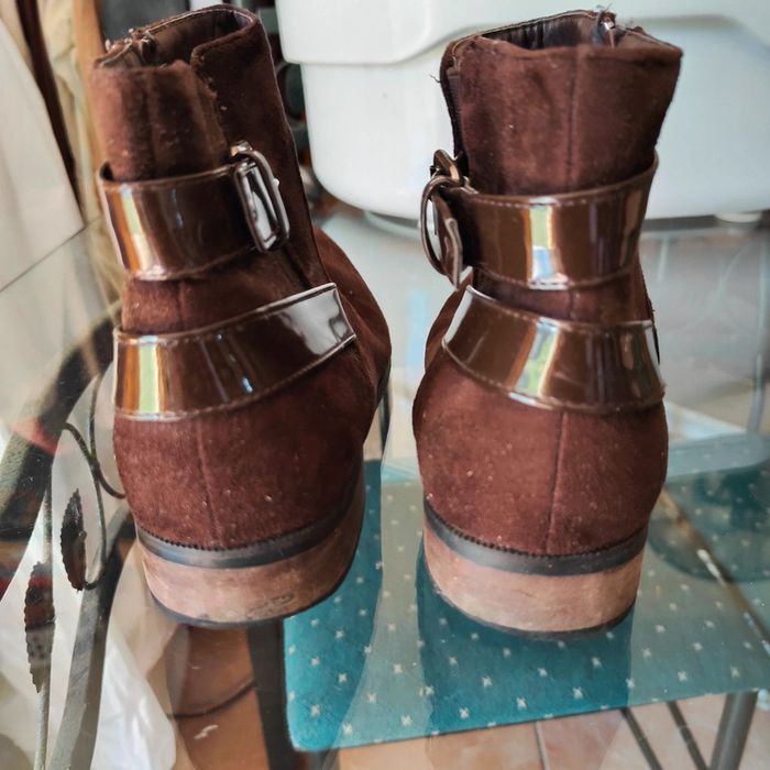 Bottines marron taille 39 - photo numéro 4
