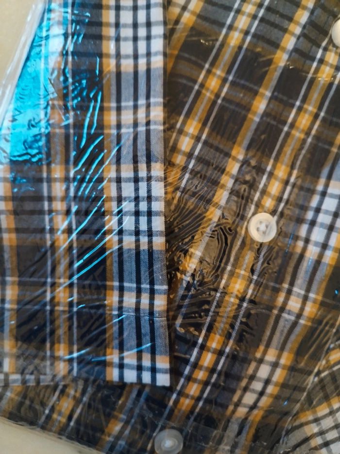 Chemise manches courtes homme 37/38 neuve - photo numéro 4