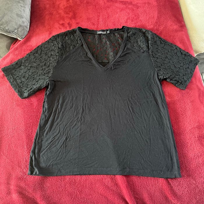 T-shirt noir femme