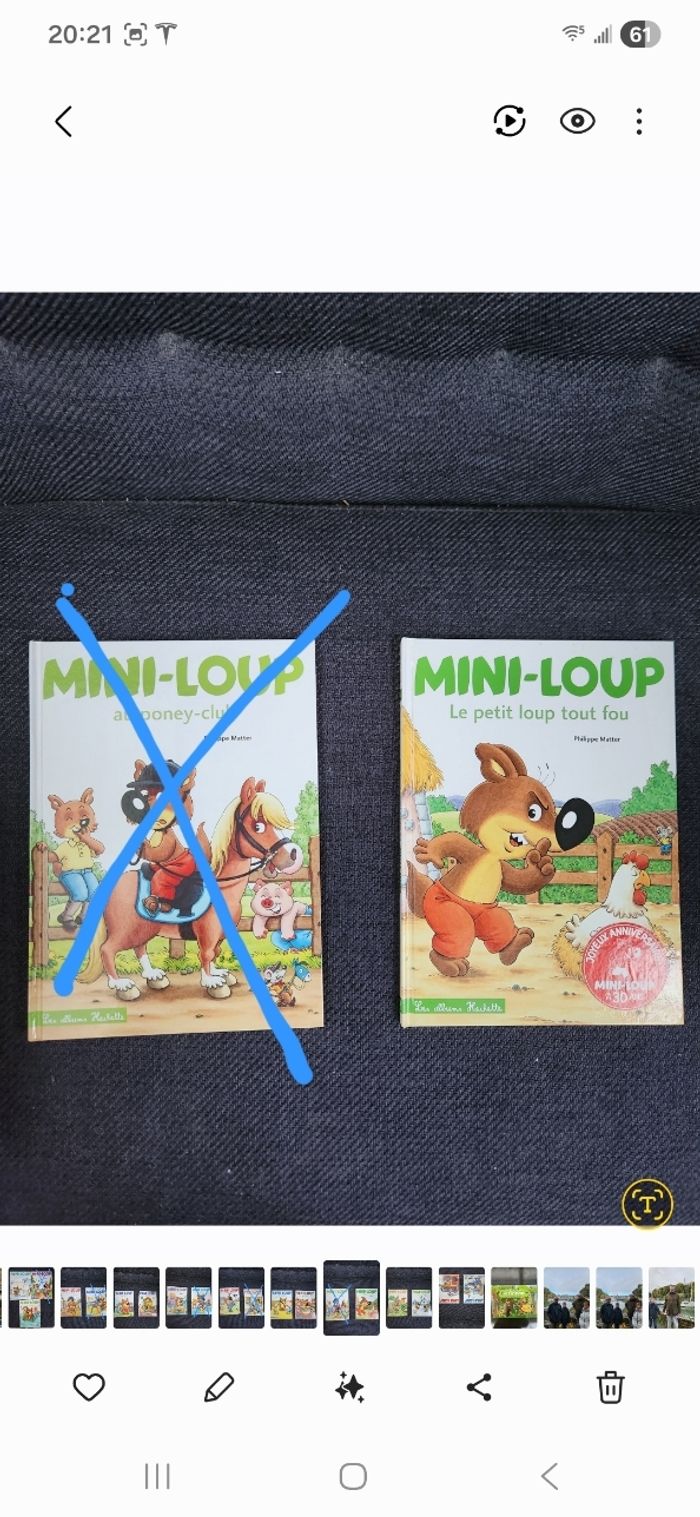 Lot livres Mini-loup - photo numéro 9