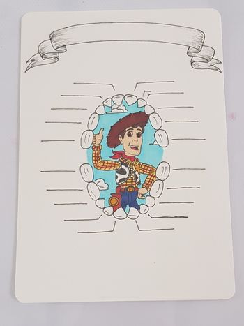 Carte à dents woody