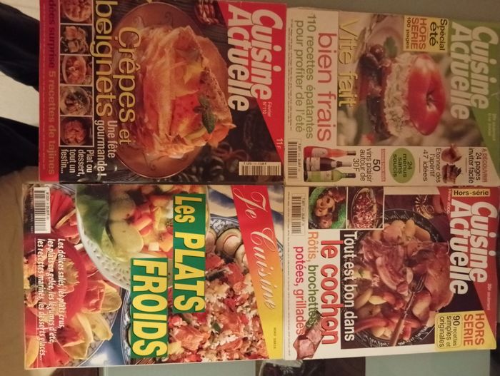 Lot de livres de cuisine - photo numéro 3