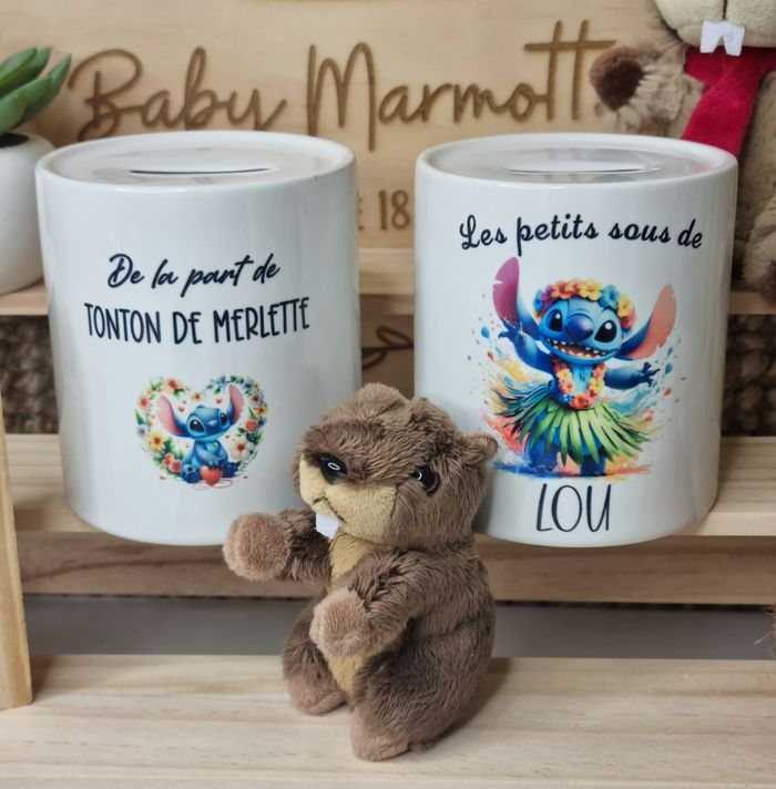 Tirelire personnalisée