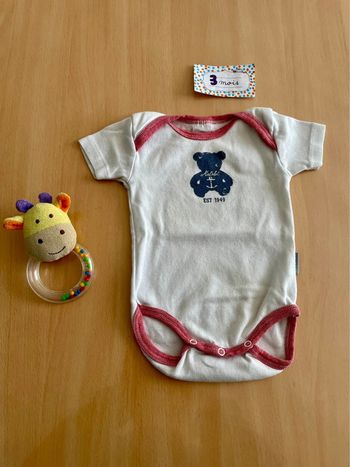 Body Absorba manches courtes 3 mois