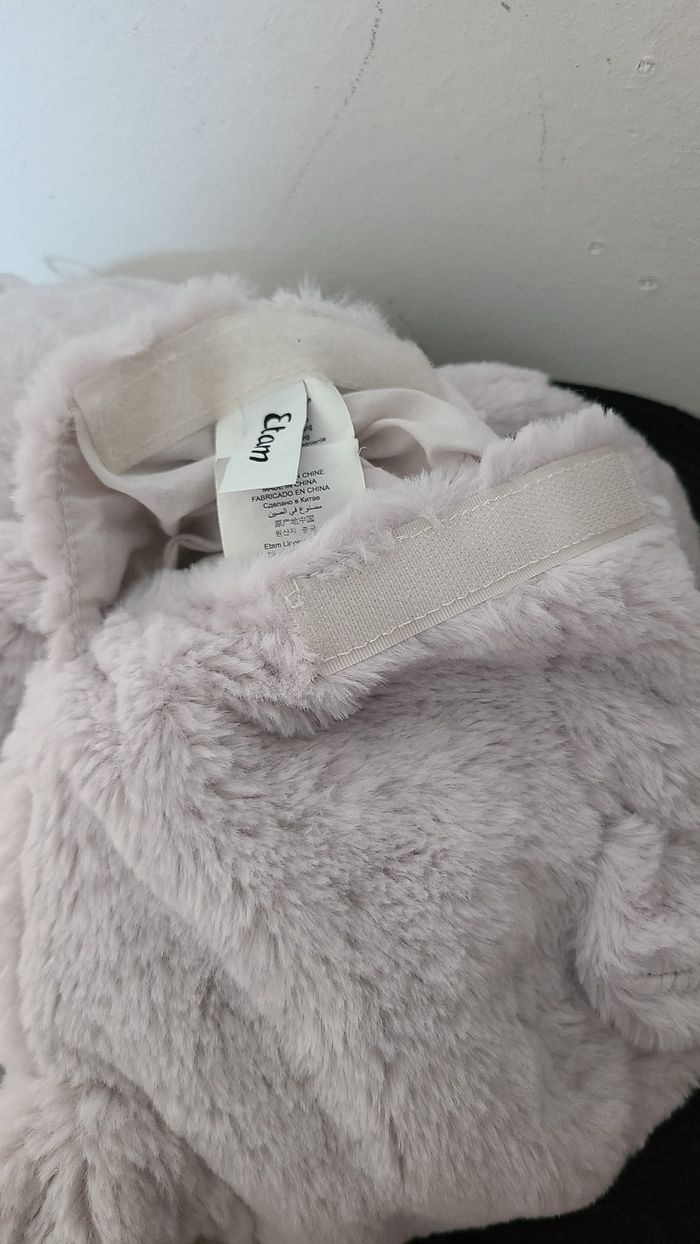 Peluche Doudou Range Pyjama Ourson Ours Etam Gris - photo numéro 2