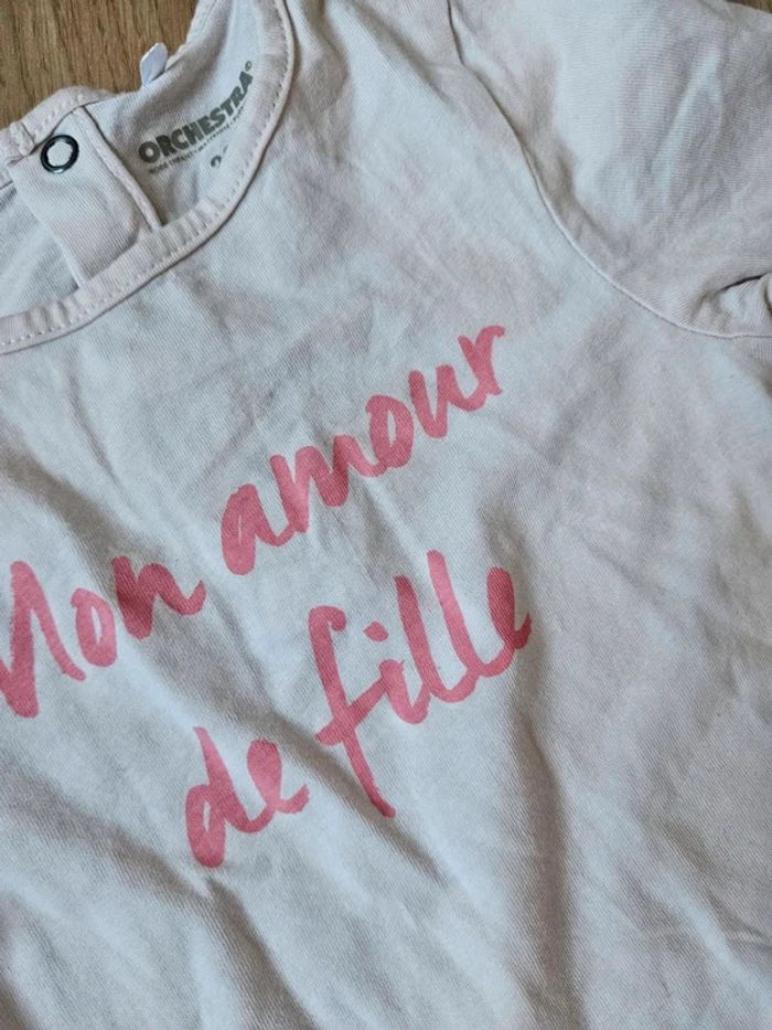 Tee shirt manches longues orchestra 36 mois - photo numéro 2