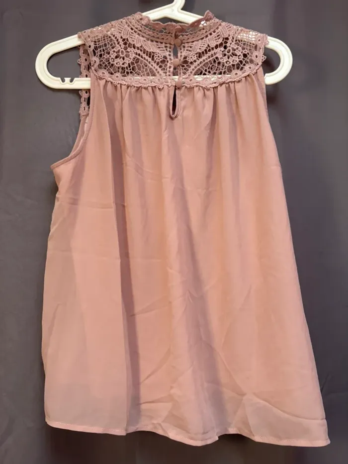 Haut Only, vieux rose, débardeur - photo numéro 8