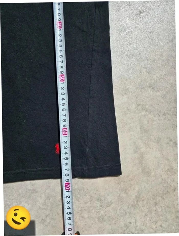 T-shirt Ralph Lauren M coupe col rond noir Homme Men tee57 - photo numéro 5