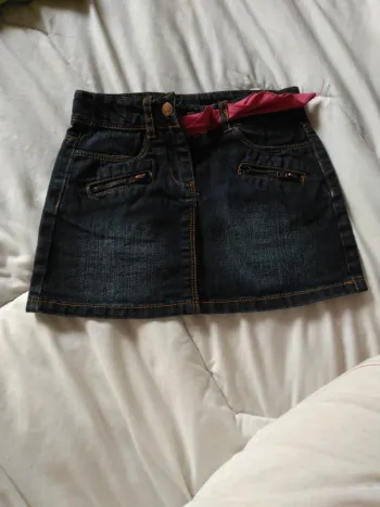 Mini jupe en Jean Fille