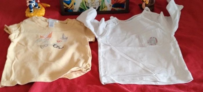 Lot tee shirt manches courtes et longues - photo numéro 2