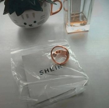 Bague dorée Shein
