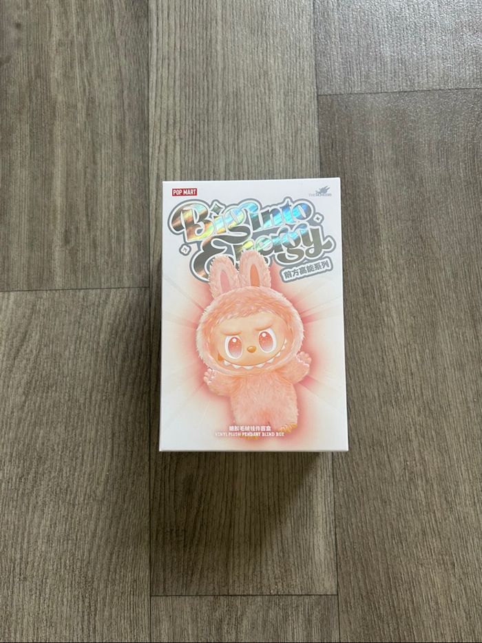 Popmart labubu big into energy