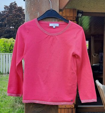 Pull rose fushia 5 ans