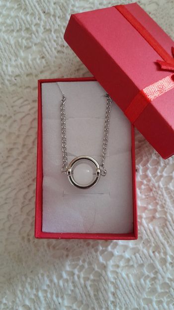 Collier pendentif, pierre de Lune, Bella Swan, Twilight