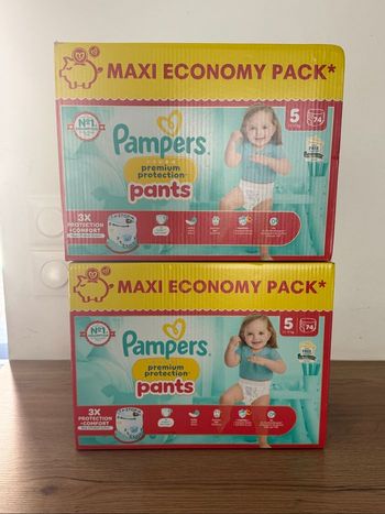 Couches Pampers pants premium taille 5
