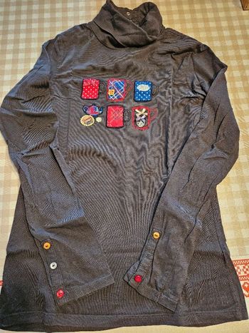 T-shirt col roulé