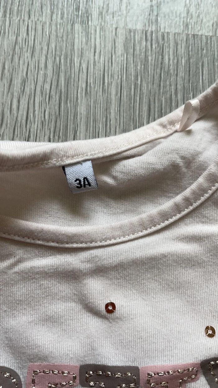 T shirt fille 3 ans - photo numéro 2