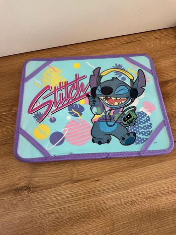Palette support transport dessins crayons stitch