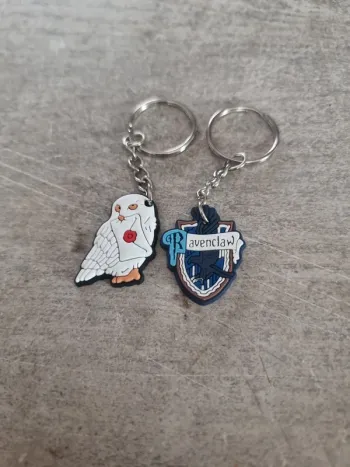 2 Porte clés thème harry potter