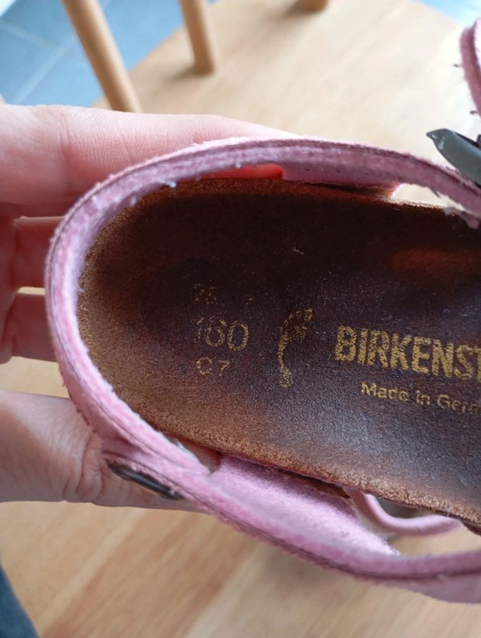 Birkenstock 💖 sandale fille été rose pointure 25 - photo numéro 9