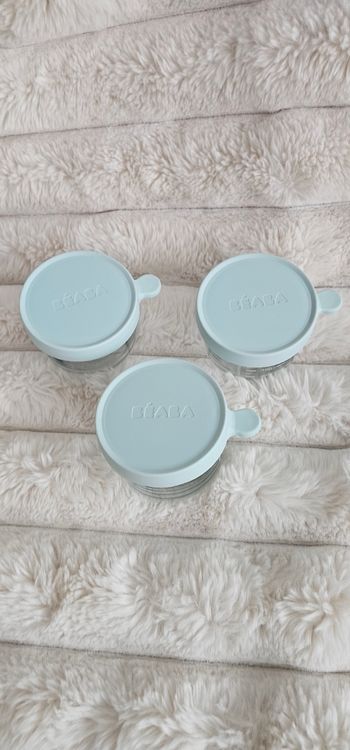 Lot de 3 pots en verre 150ml BEABA