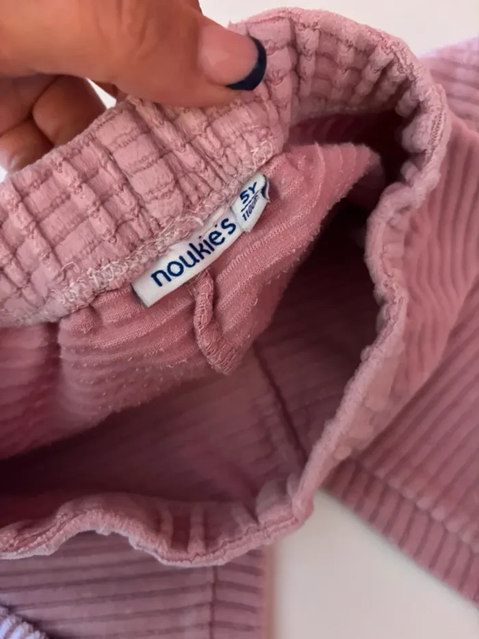 Pyjama rose en velours noukie’s 5Y/110cm - photo numéro 10