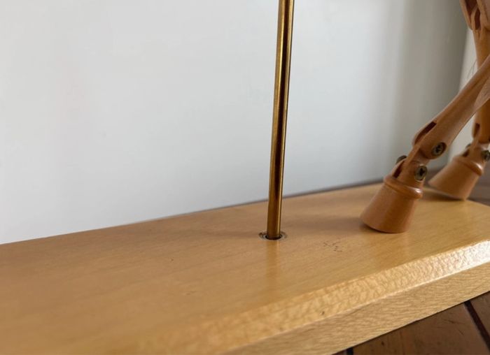 Mannequin Cheval de dessin en bois complètement articulé - bon état - photo numéro 5